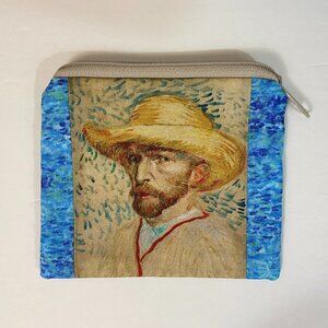 Vincent Van Gogh Coin / Cosmetic / Card / Phone Purse - New - 6.5 in. x 5.5 in.